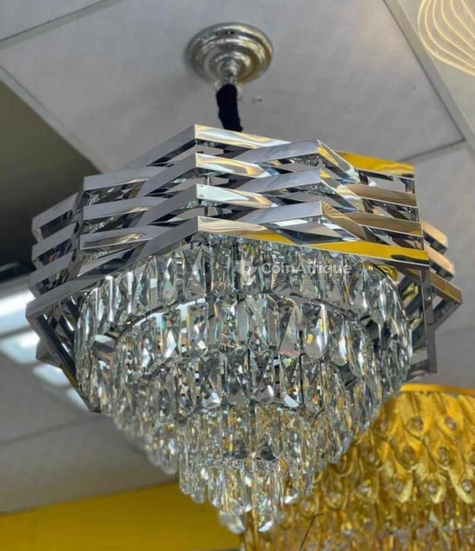 Lustre RIYAD Chromé