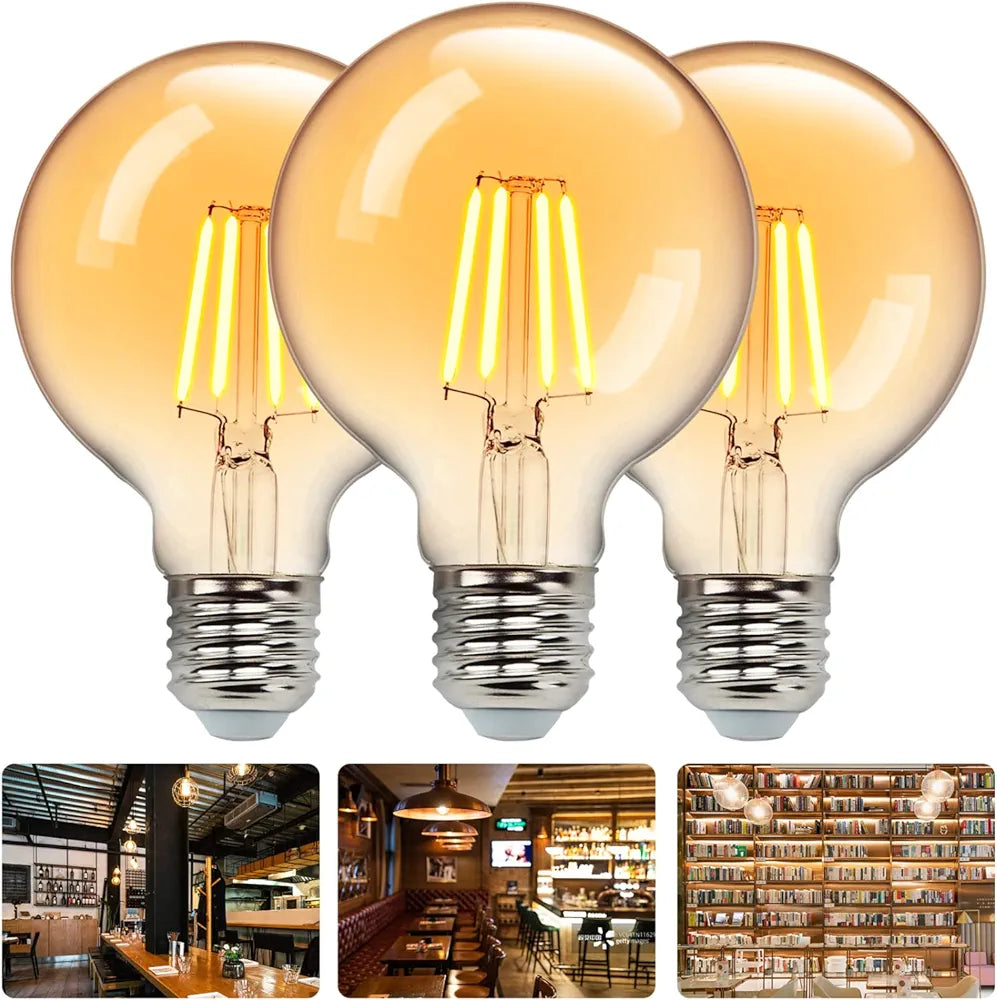 Pack Ampoules G80 Filament LED