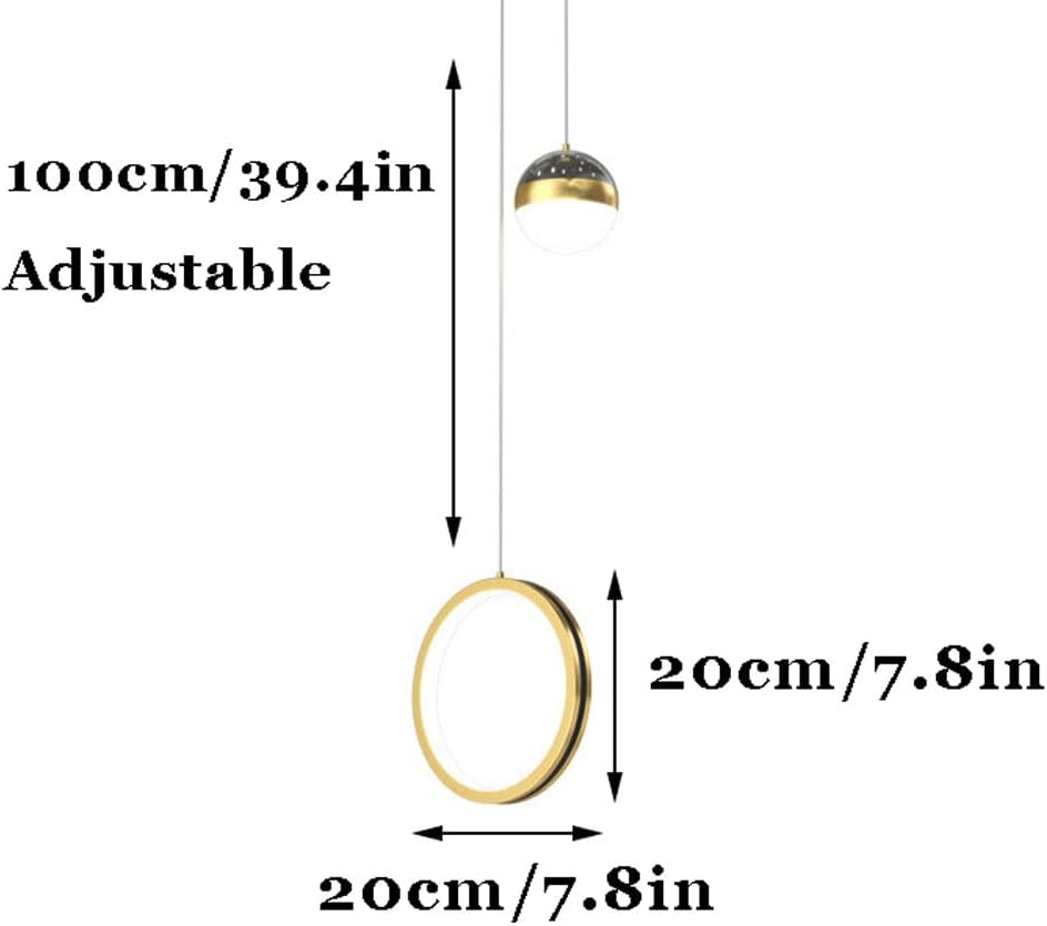 Suspension MERVEILLE Gold