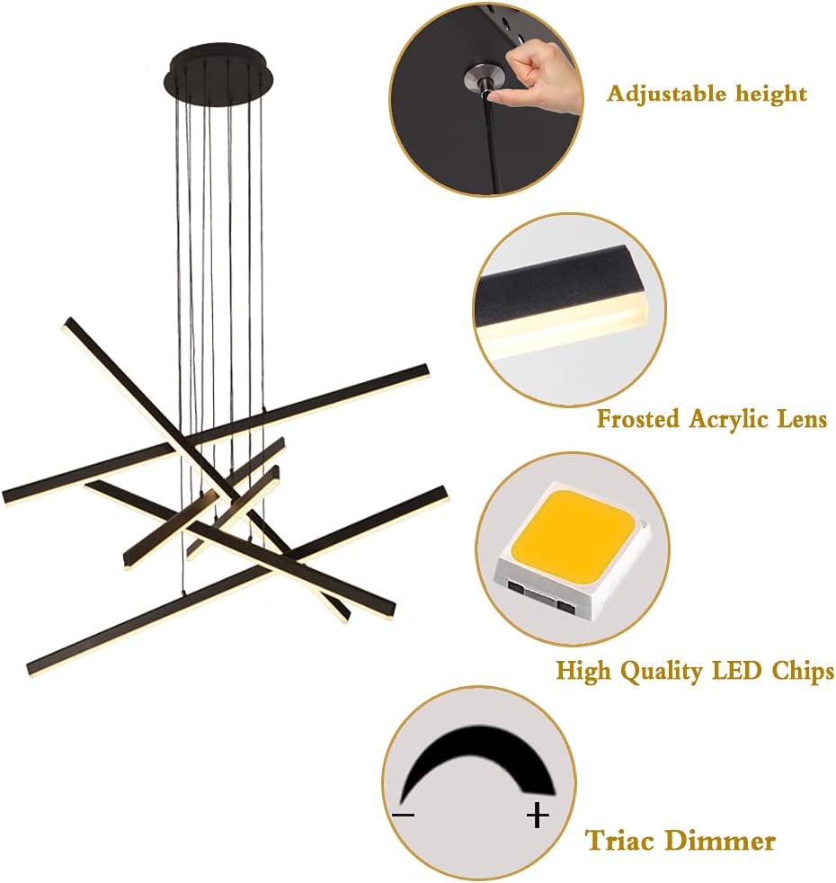 Suspension SPIDER Black