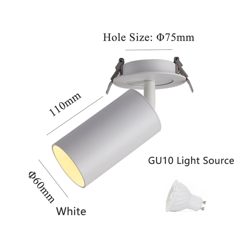 Projecteur SPECTRUM GU10 encastrable