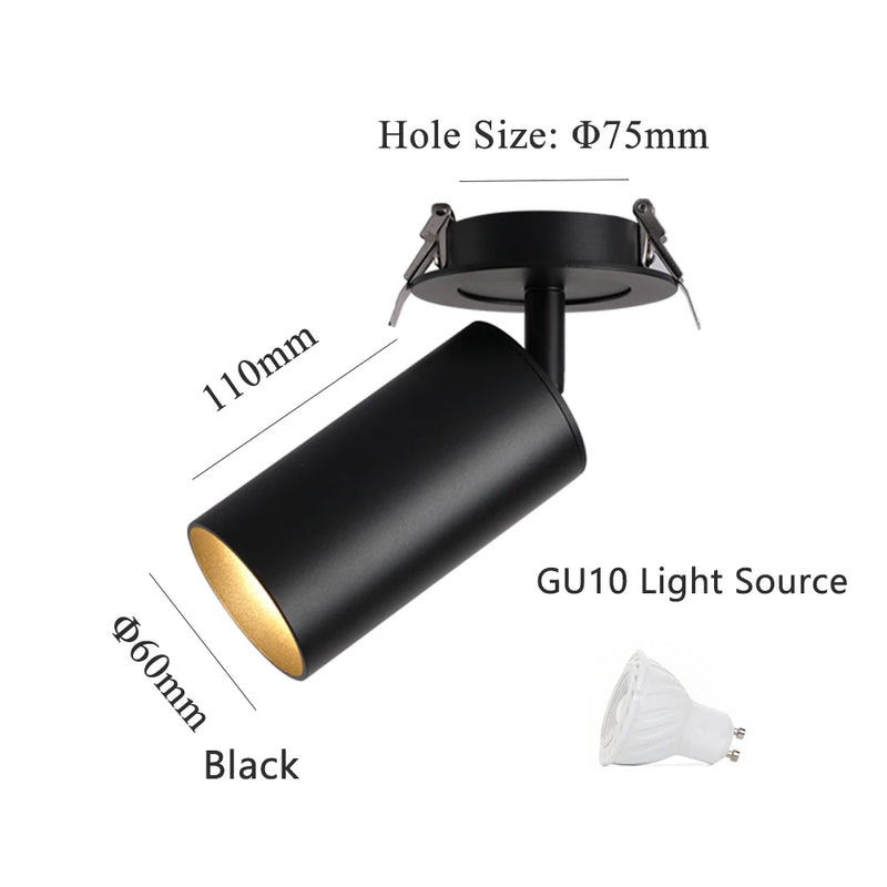 Projecteur SPECTRUM GU10 encastrable