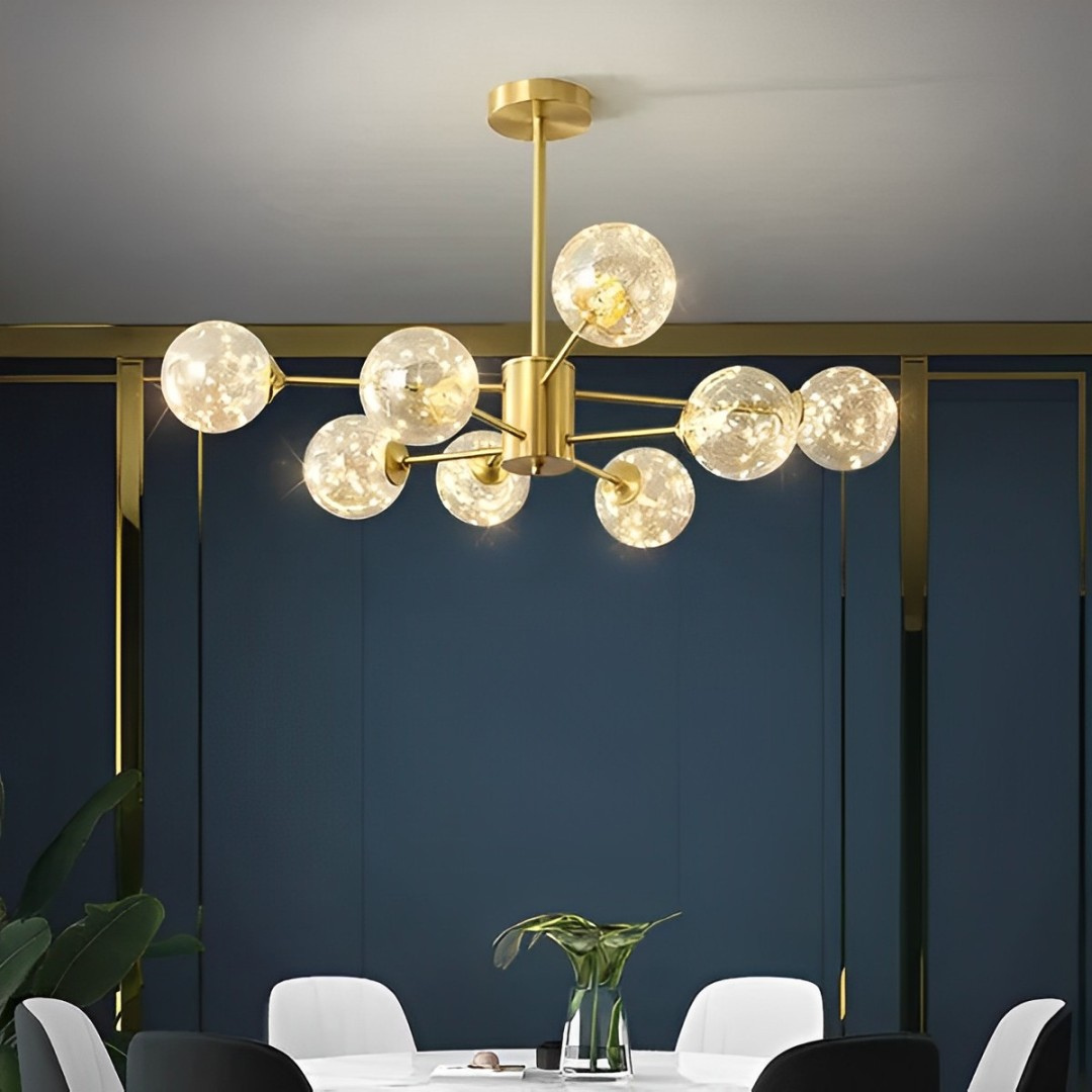 Lustre suspension DARIA -8- GOLD