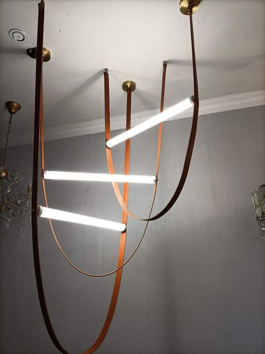 Suspension VENETTA en Cuire