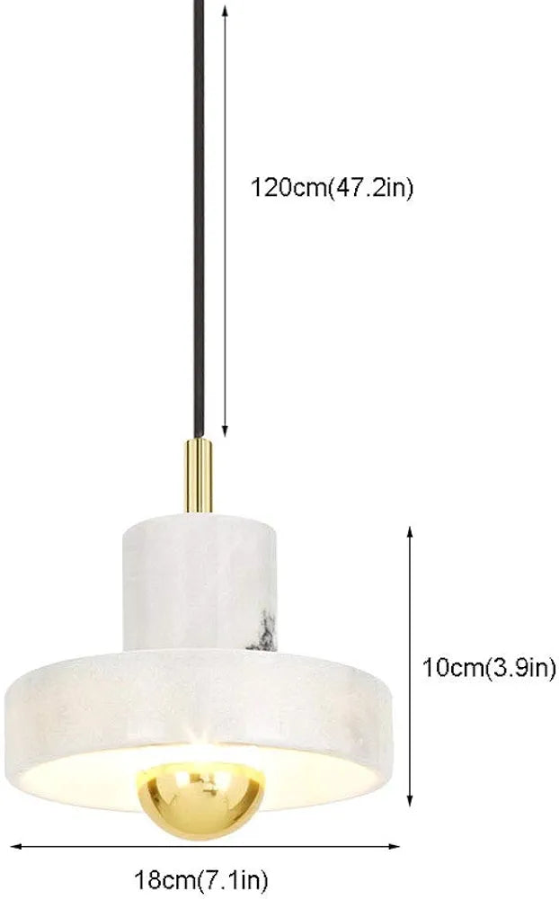 Suspension MILKY marbre