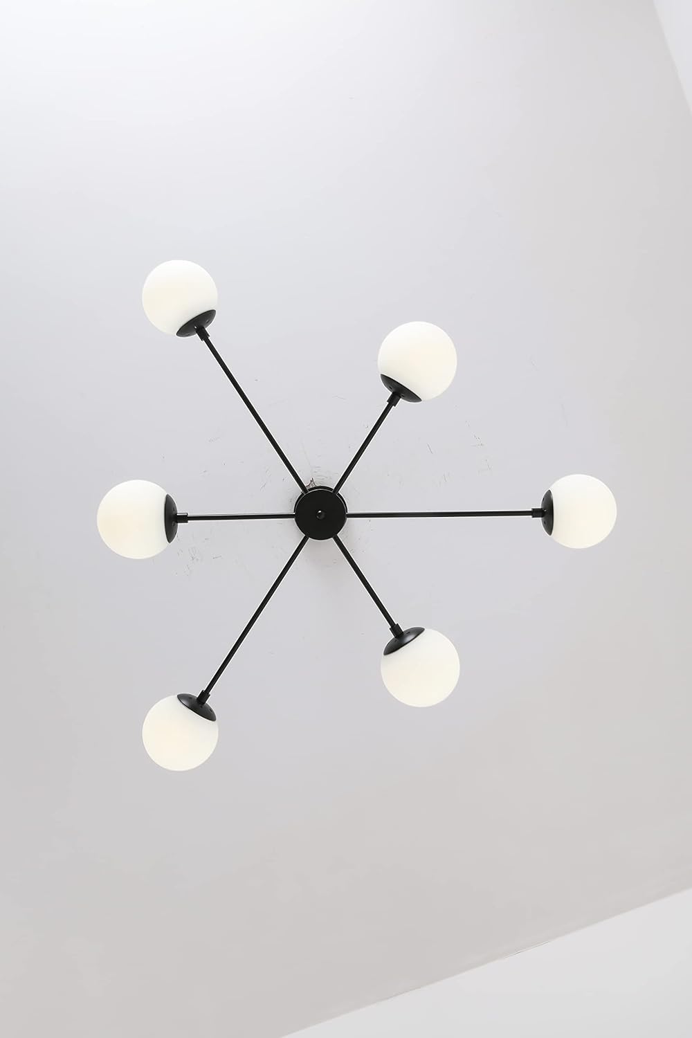 Lustre suspension SPUTNIK-6- BLACK