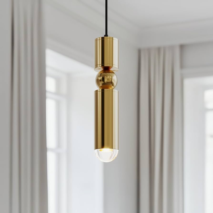 Suspension TUBIA gold