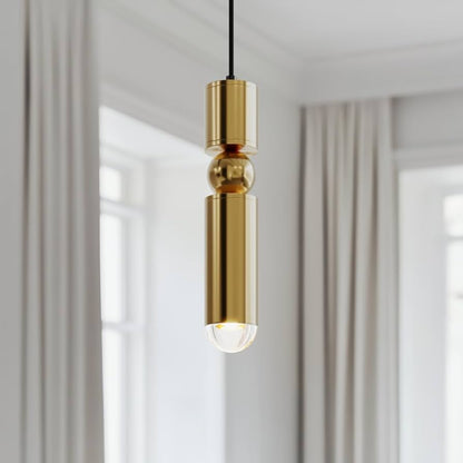 Suspension TUBIA gold