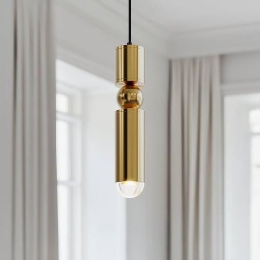 Suspension TUBIA gold