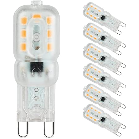 Pack Ampoules G9 LED 6W