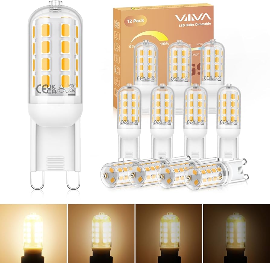 Pack Ampoules G9 LED 6W