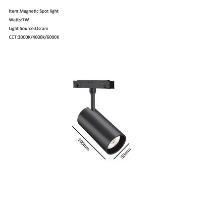 Projecteur LED pour rail magnétique