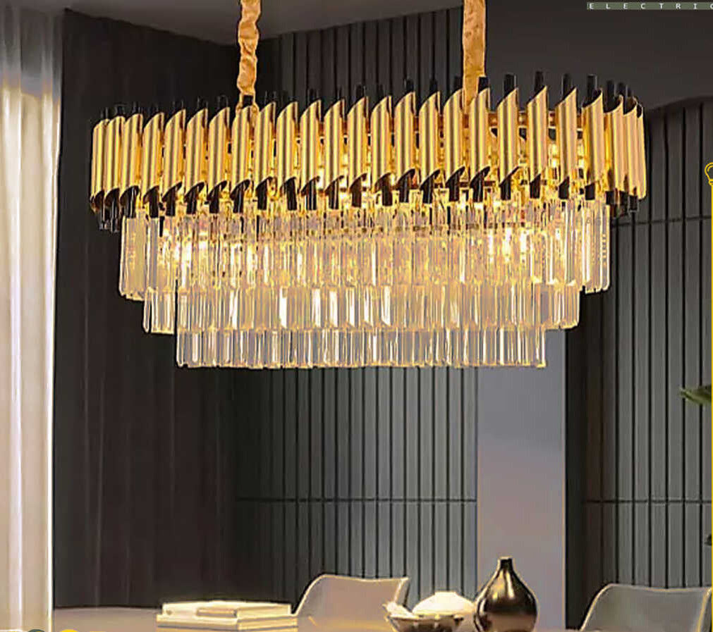 Lustre MONACO Oval Gold