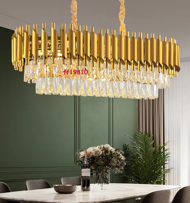 Lustre MONACO Oval Gold