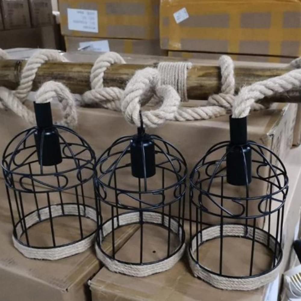 Suspension BAMBOU x3 cages