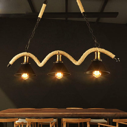Suspension CLARA corde triple