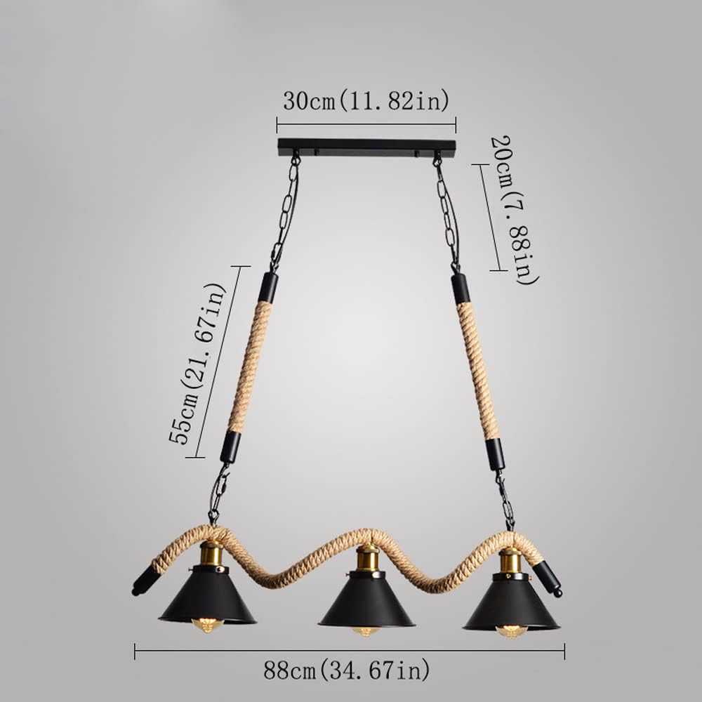 Suspension CLARA corde triple