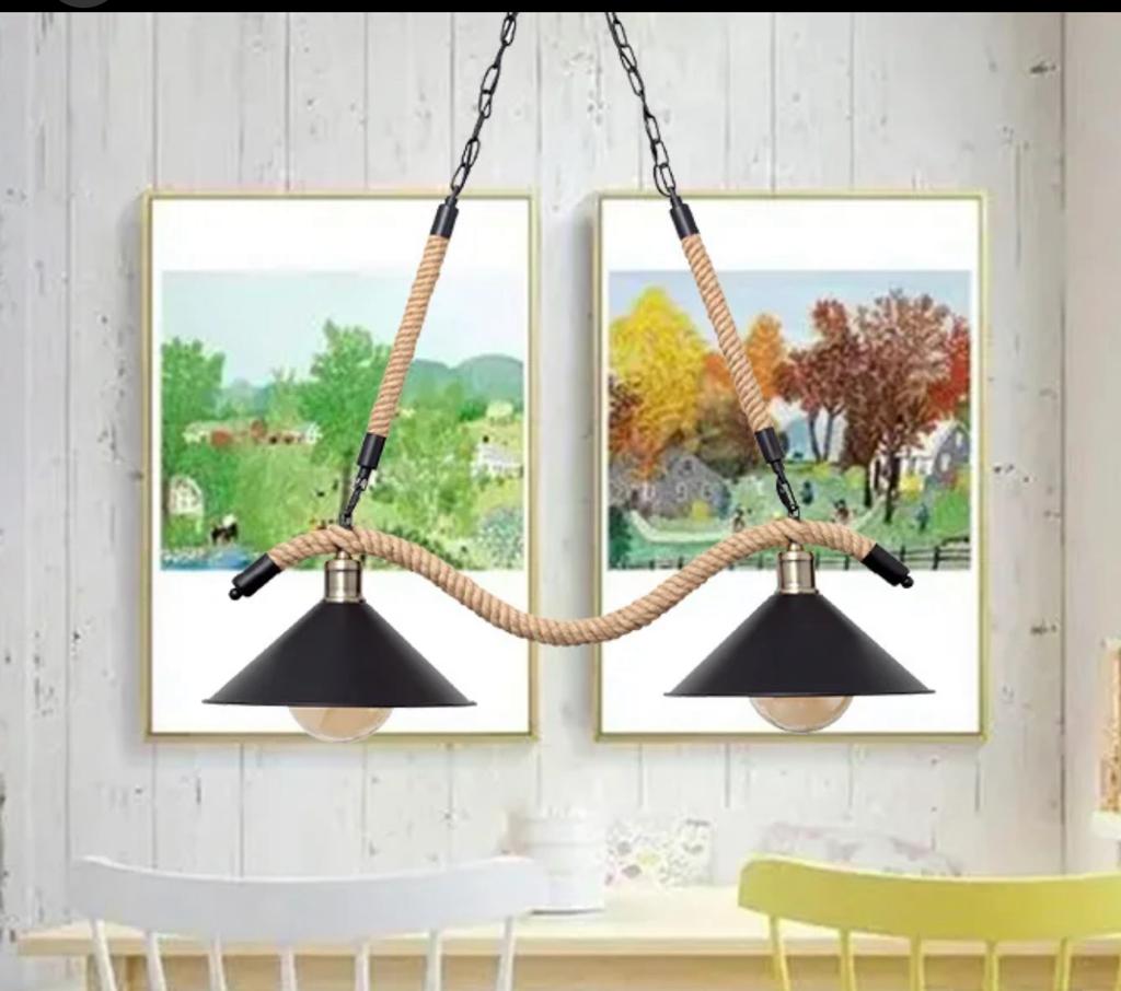 Suspension CLARA corde Duo