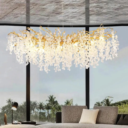 Lustre LUCIA Gold 120cm