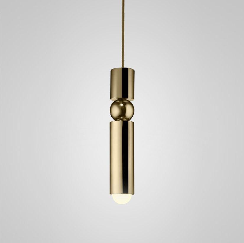 Suspension TUBIA gold