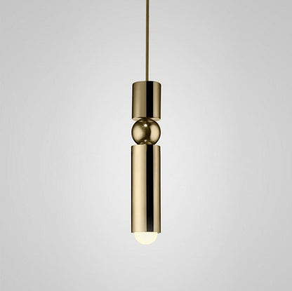 Suspension TUBIA gold