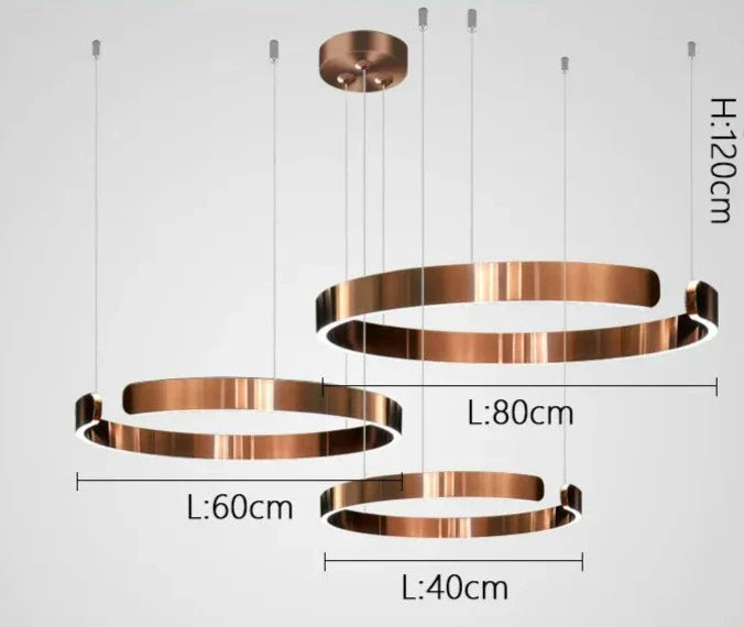 Suspension LUXURY Rose Gold