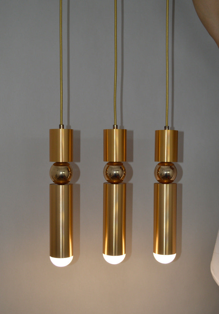 Suspension TUBIA gold