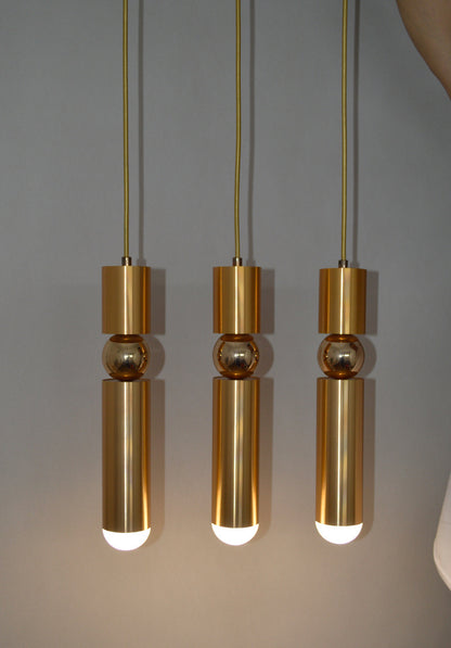 Suspension TUBIA gold