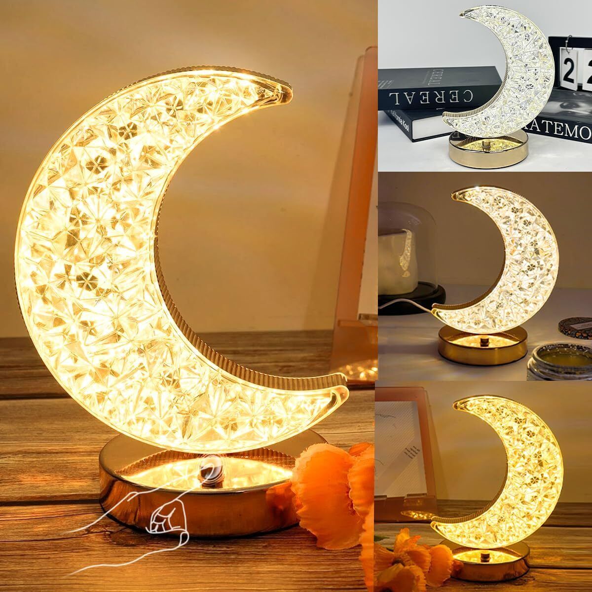 Lampe de table SHINY Lune