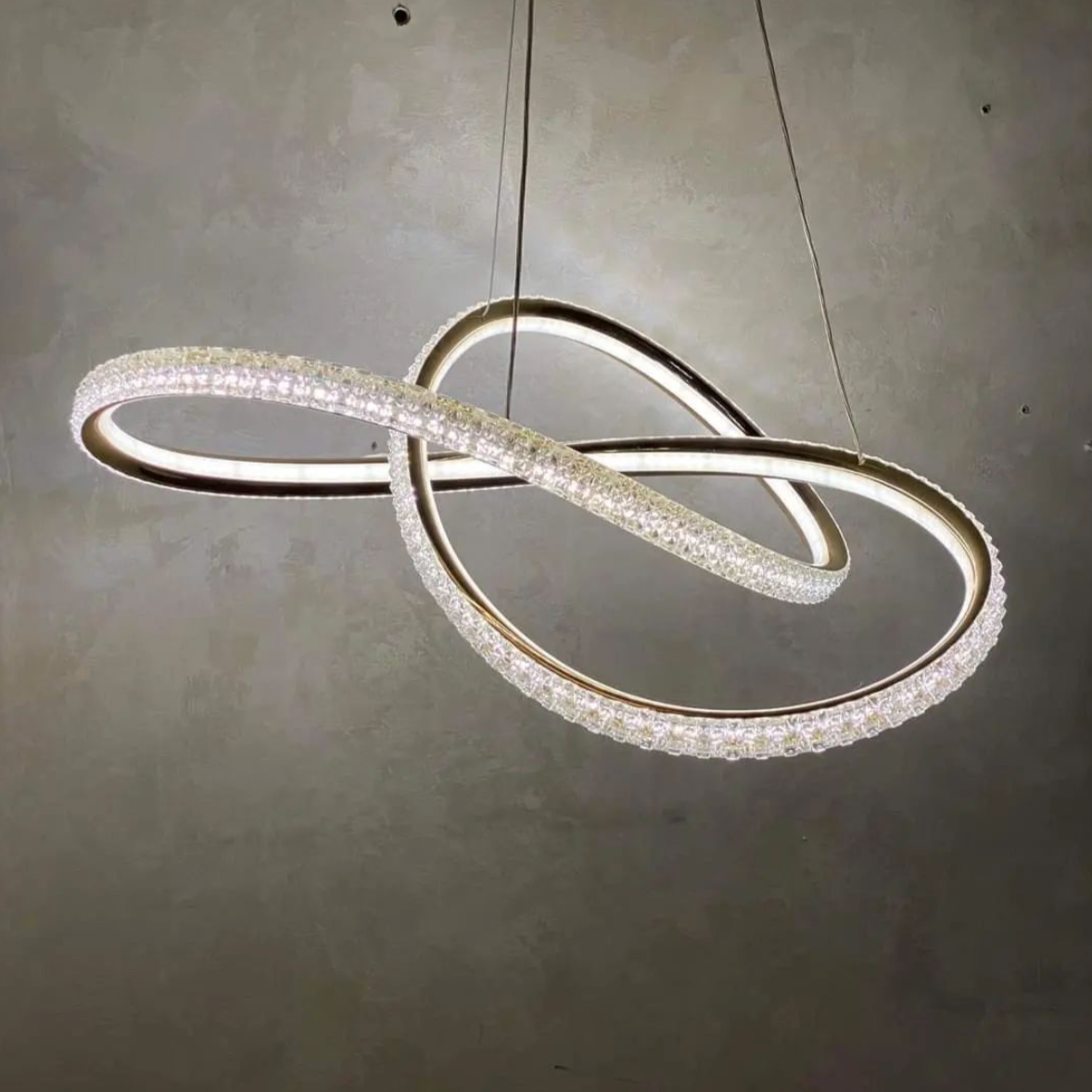 Suspension  INFINITY Gold Diamant