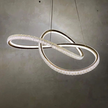 Suspension  INFINITY Gold Diamant