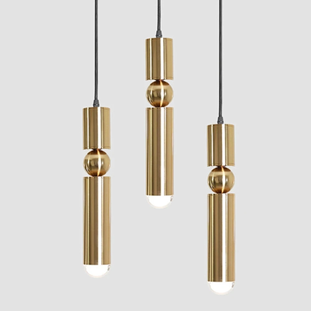 Suspension TUBIA gold