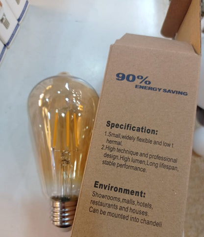 Pack 5 Ampoules Filament LED