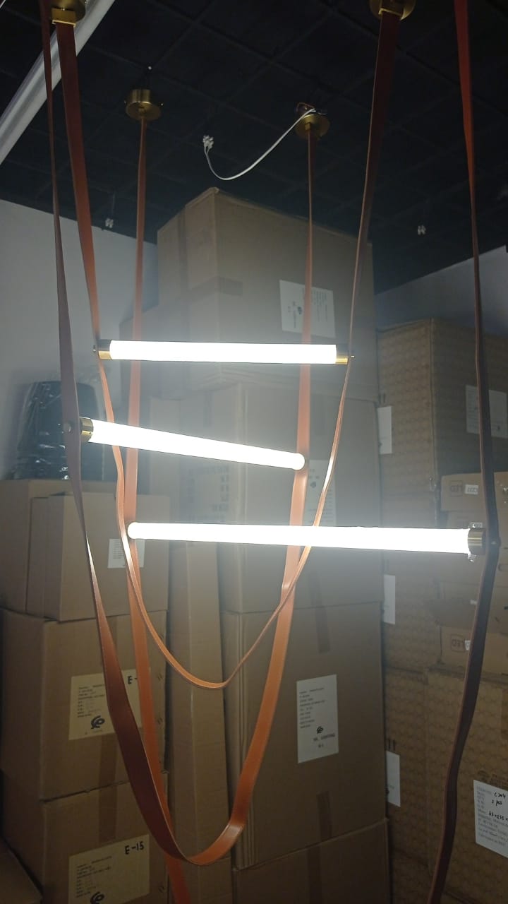 Suspension VENETTA en Cuire