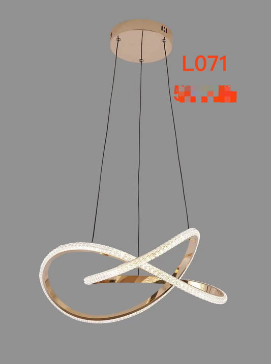 Suspension  INFINITY Gold Diamant
