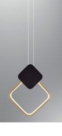 Suspension CORAL Gold/Black