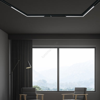 Spot LED ANGLE pour rail magnétique