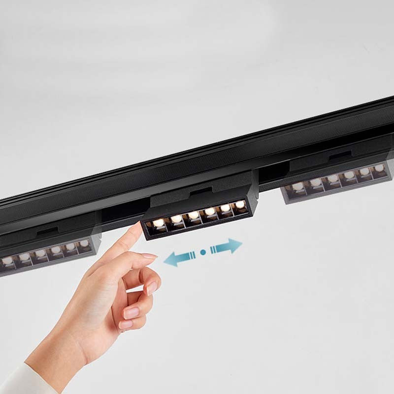 Spot LED linéaire pour rail magnétique